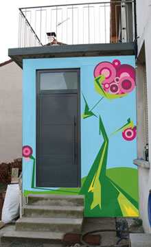 d�coration graffiti ext�rieur