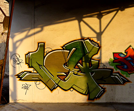 fresque graffiti atelier structure