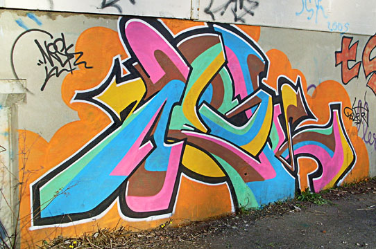 fresque graffiti Bourgoin
