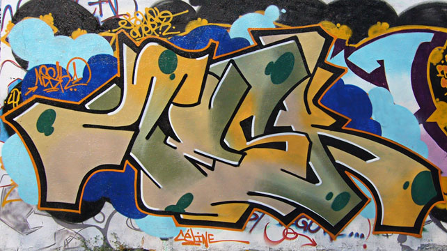 fresque graffiti Montpellier