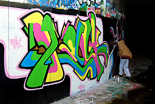 fresque graff Montpellier