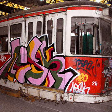graffeur tramway