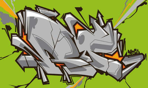 graff illustrator Ramon Pistouli