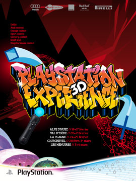 affiche playstation 3D experience