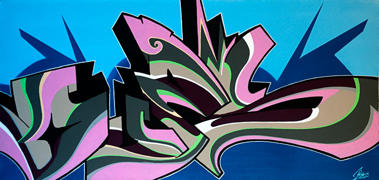toile graff