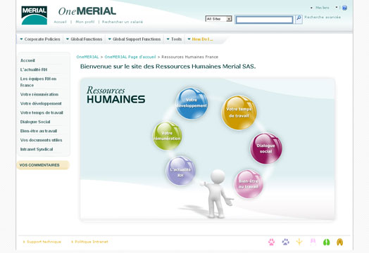 site intranet ressources humaines merial